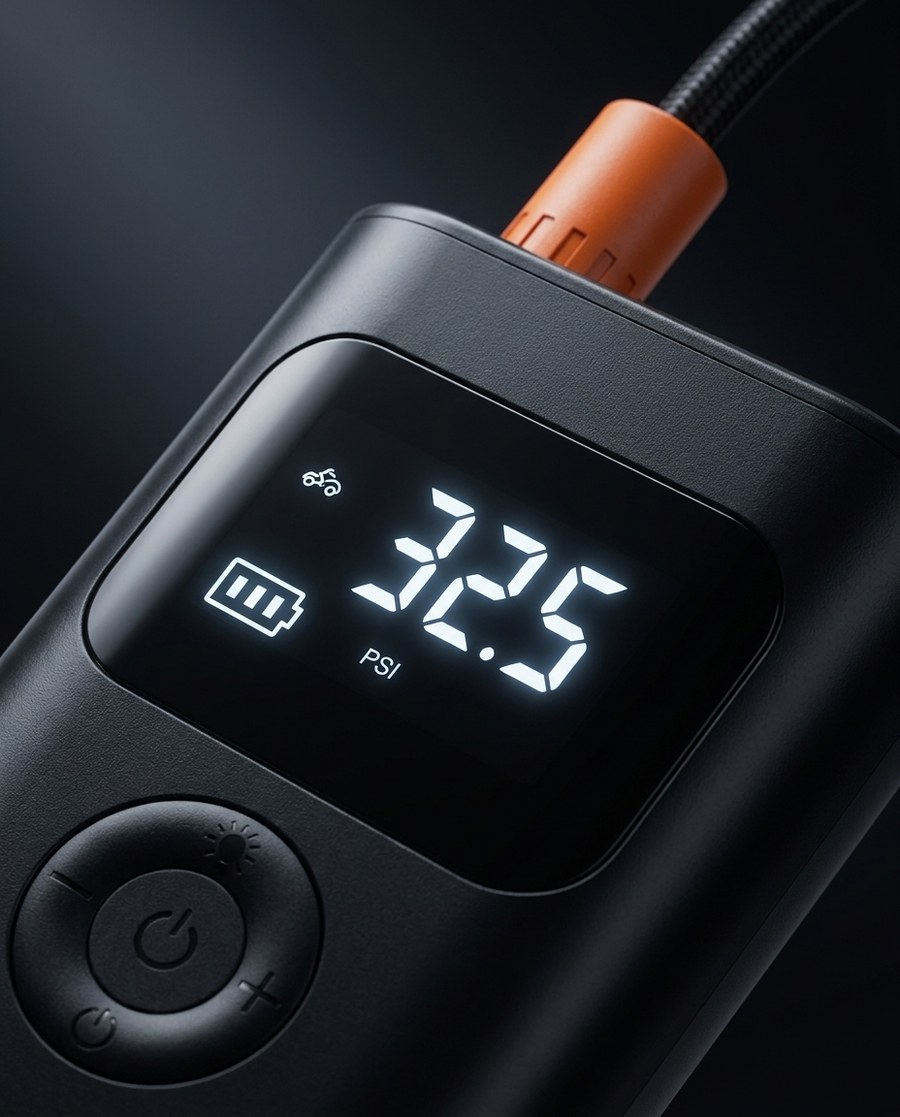 Close-up of the AirPresso digital display