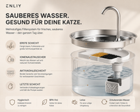Trinkbrunnen mit 2,2 Litern Vorrat von ENLIY, Ansicht 4