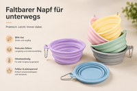 Faltbarer Reisenapf von ENLIY, Ansicht 3