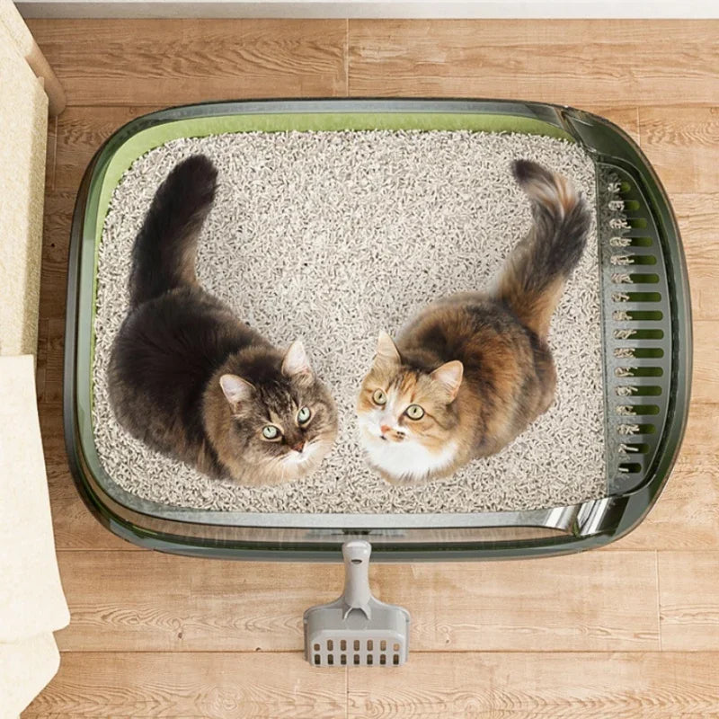 Halboffene Katzentoilette, zweite Ausführung, von ENLIY, Ansicht 2