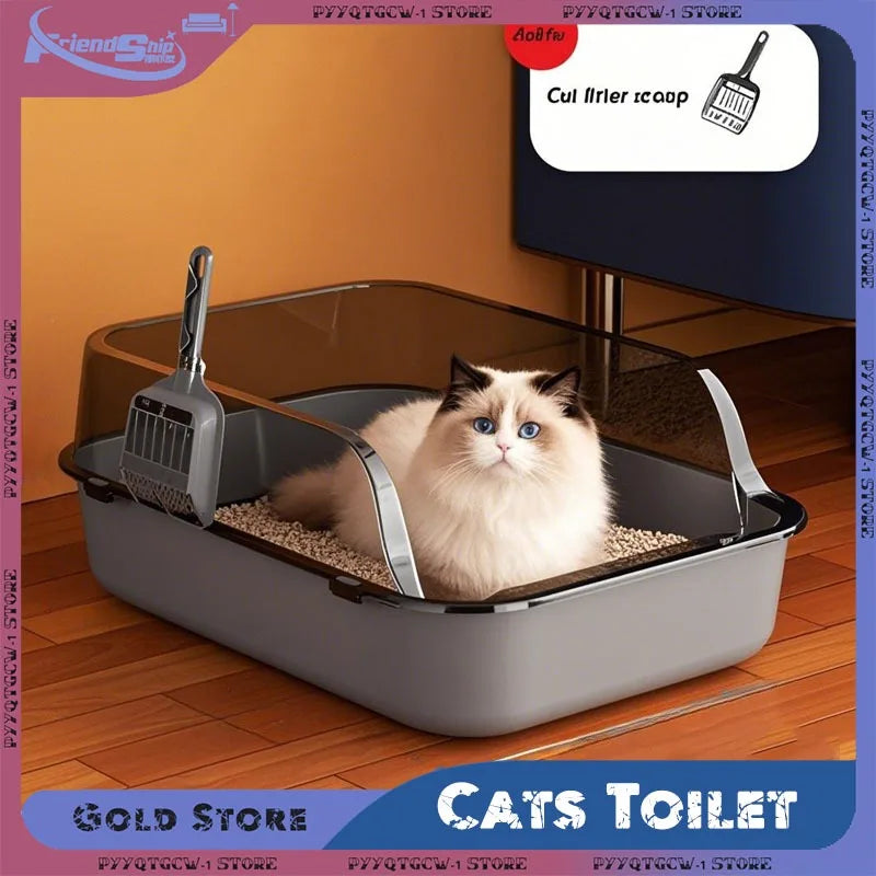 Halboffene Katzentoilette von ENLIY, Ansicht 3