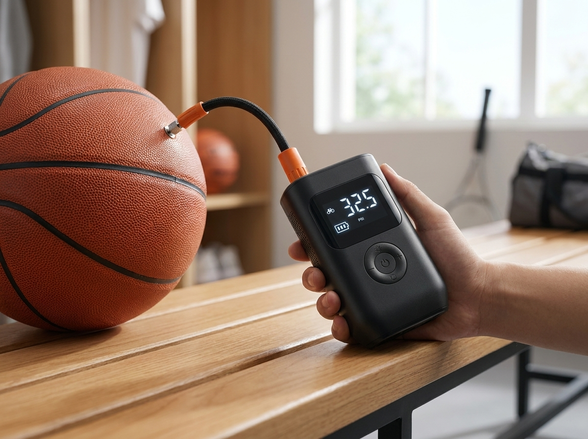 ENLIY AirPresso an einem Ball